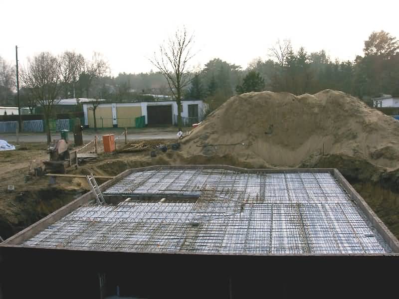 März 2005 - Rohbau Keller